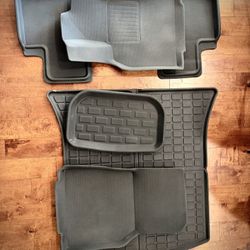 Tesla Model Y All Weather Mats with Roof Shade