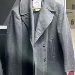 Navy P Coat 44 S