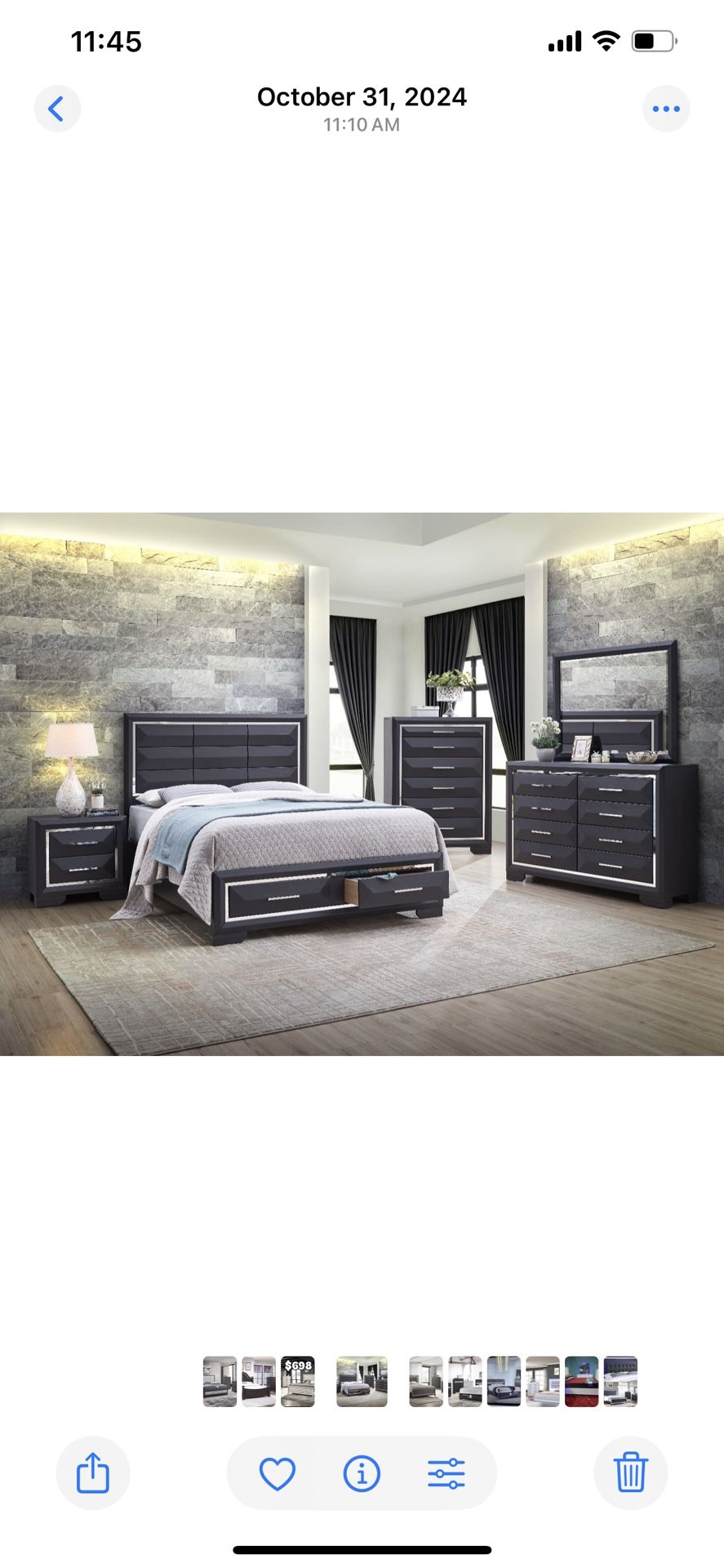 Modern 5-Piece Bedroom Set – Now Only $899!