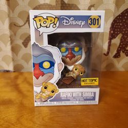 #18 Funko Rafiki With Simba 