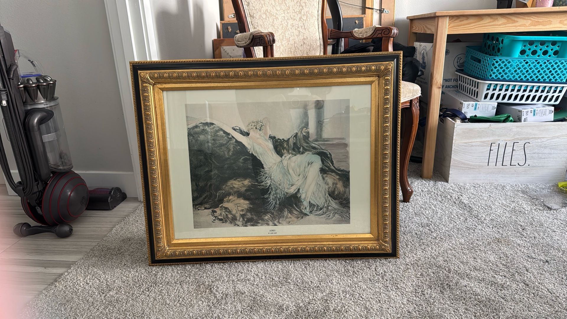 “Laziness” By Louis Icart