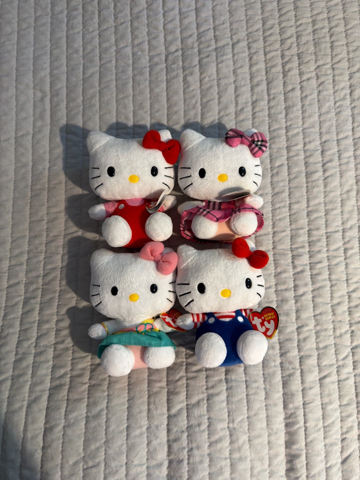 Hello Kitty TY Plushie Set