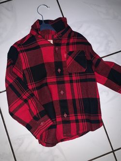 Red Levi’s shirt for toddler size 3T