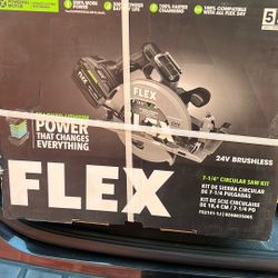 FLEX 24V  7 1/4 Circular Saw Kit