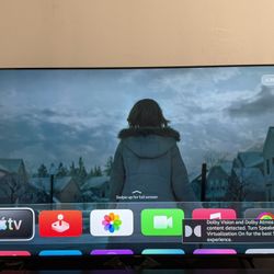 65 Inch Hisense Tv And Apple Tv 