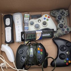 Gaming Controllers And A Few Games