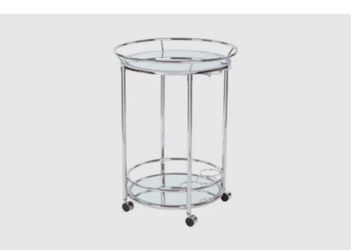 Z Gallerie Round Bar Cart