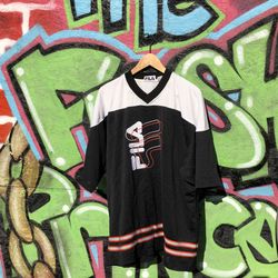 Vintage Fila Jersey🔥 size Medium May fit Large for 20$‼️‼️.
