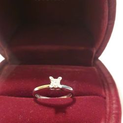 white gold ring