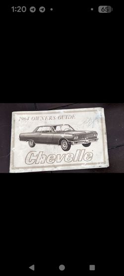 1964 CHEVELLE OWNERS GUIDE