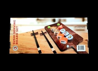 New! Chef's Counter Sushi Serving Board Set