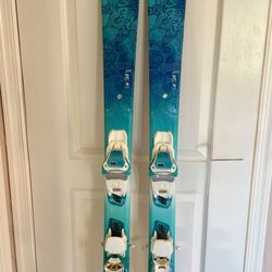 K2 Luv Sick 163 Cm All-Terrain Women Ski With Marker Bindings
