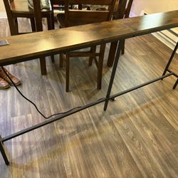 Narrow Sofa Table 