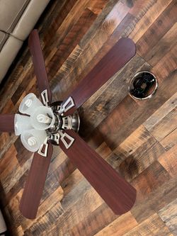 Ceiling fan with lights
