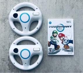 Mario Kart Wii + 2 Wheels for Nintendo Wii
