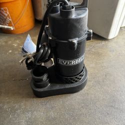 Everbilt submersible sump pump