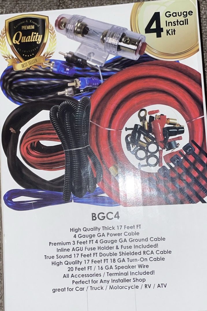 Amplifier Wire Install Kit