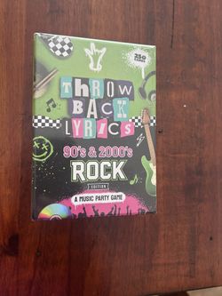 Rock Music Trivia Game 