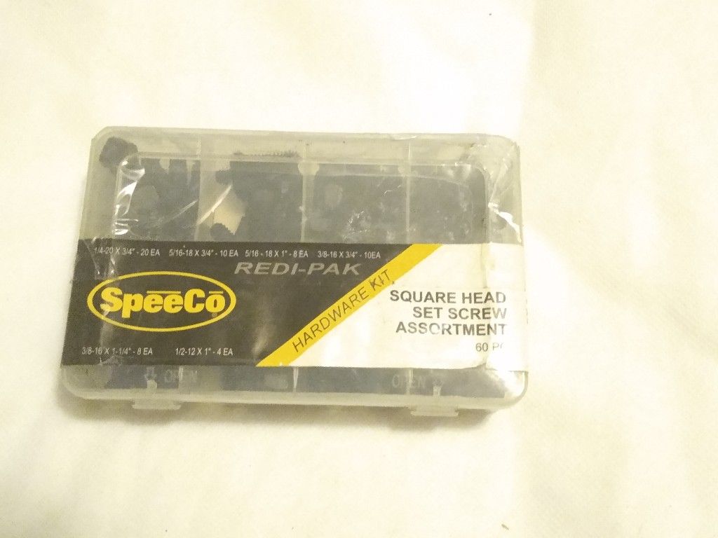 Speeco Hex Socket Set Screw Assorted Kit