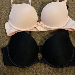 Lot Of Two Bras Size 32 And 34 B