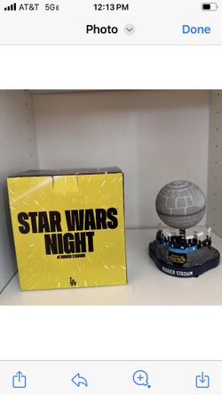 Dodgers Star Wats Night Booblehead