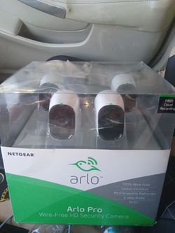 Arlo pro security camera system
