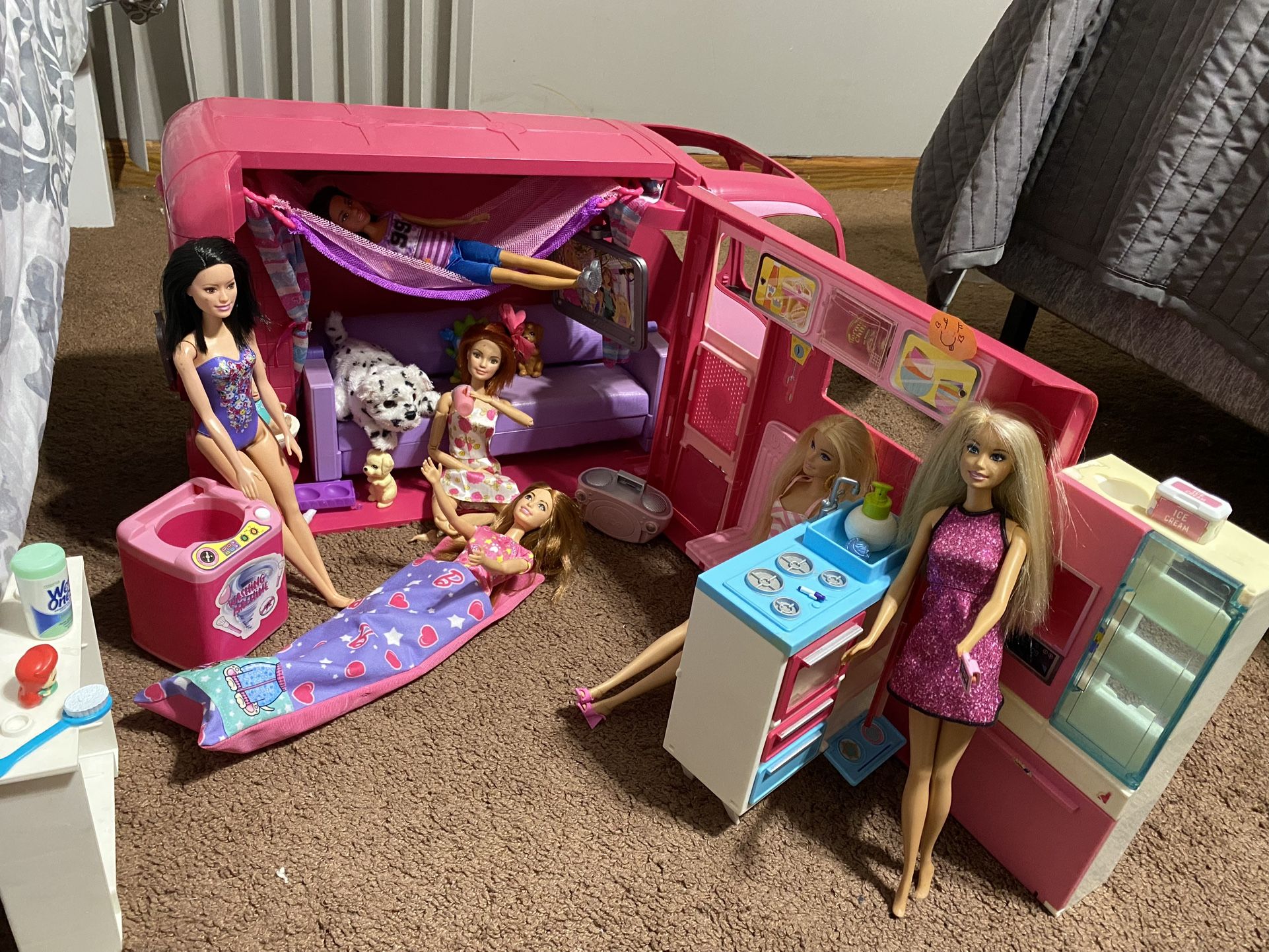 Barbies and Bus