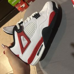 Jordan 4 Red Cement