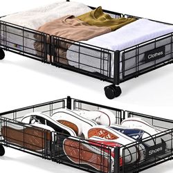Under Bed Storage With Wheels