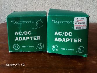 Dept 56 adapters