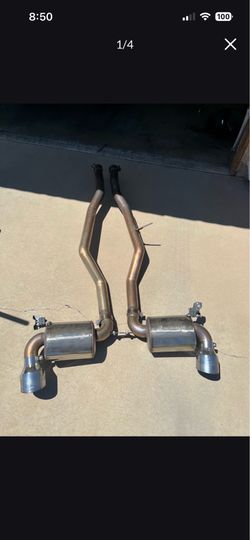 Toyota supra awe touring exhaust non resonated