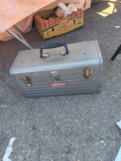 Craftsman tool box with tools