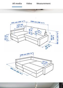 IKEA sofa FRIHETEN