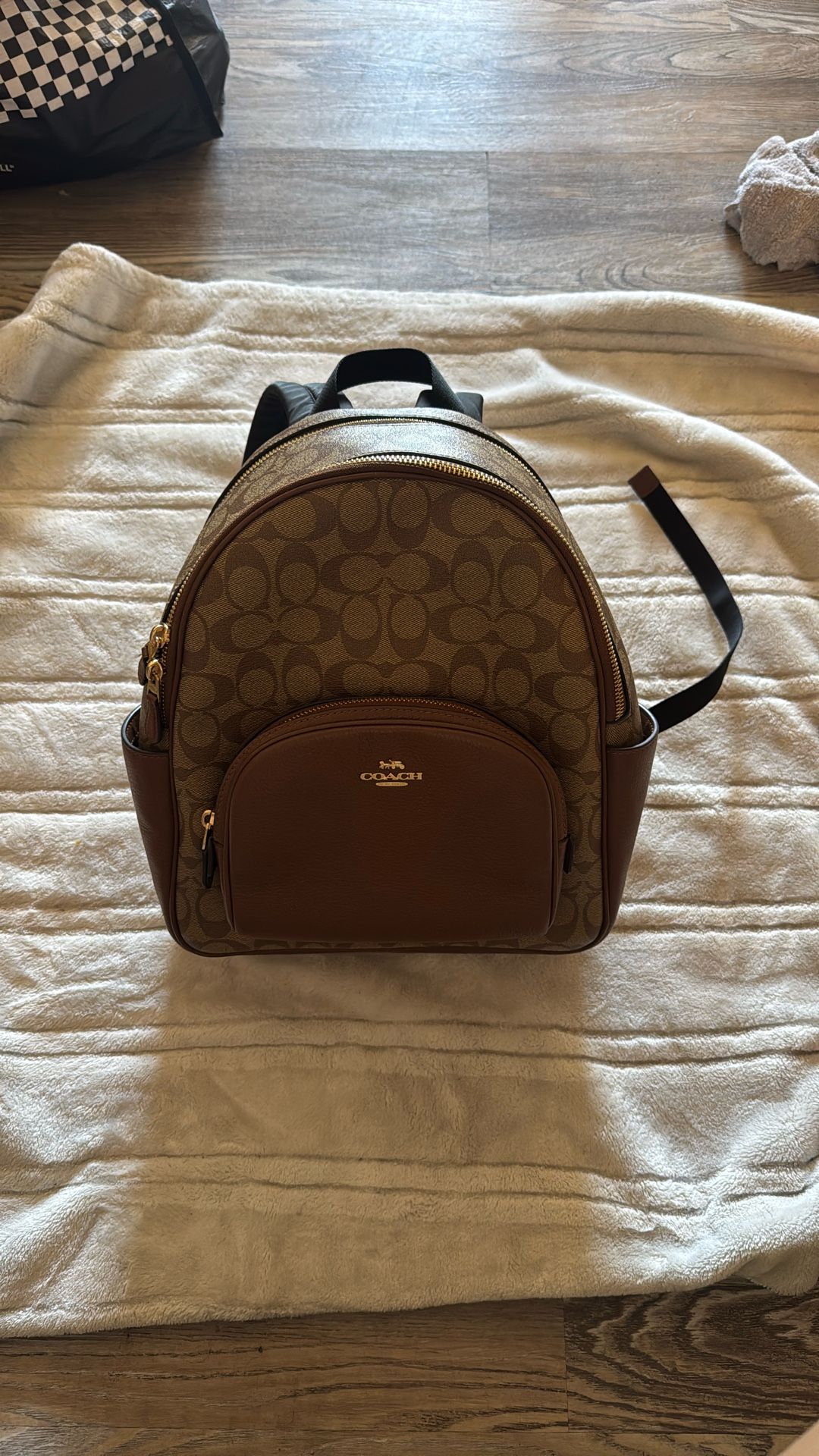 Brown Coach Backpack