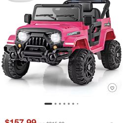 New in box - Kids ride on Jeep