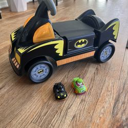 DC Comics Batman Wheelies Ride-On Vehicle