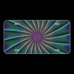 License Plate Novelty Car Front Fractal Computer Generated Digital