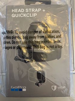 GoPro Head Strap + QuickClip