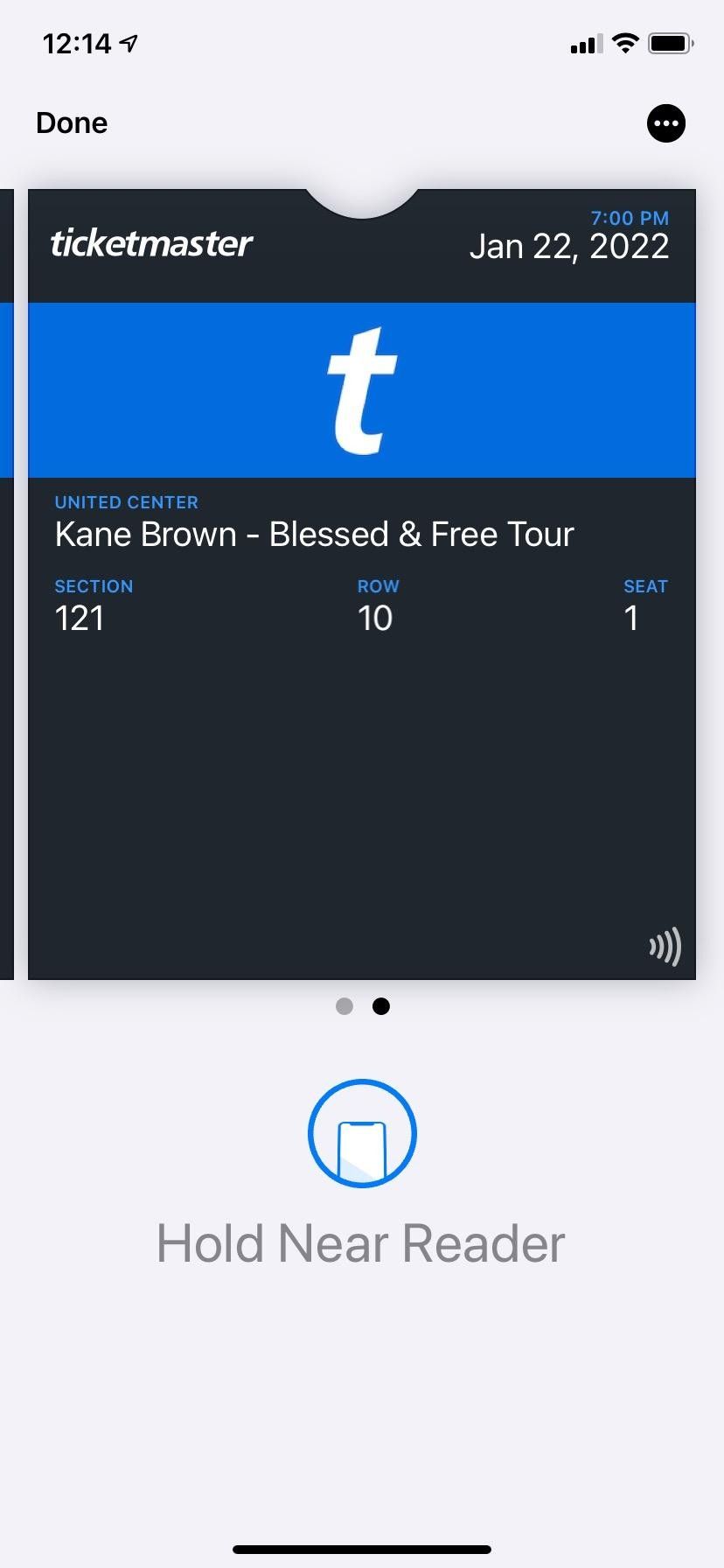 Kane Brown Tickets - 2 Jan 22nd 2022