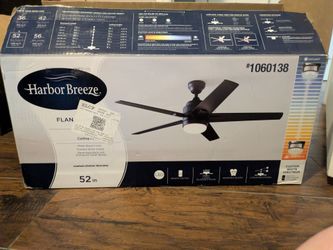Ceiling fan, 52 inch, brand new, Matte black
