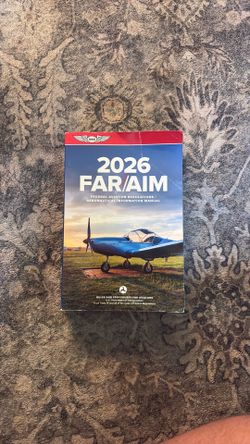 Lightly used 2026 FAR/AIM FAA handbook