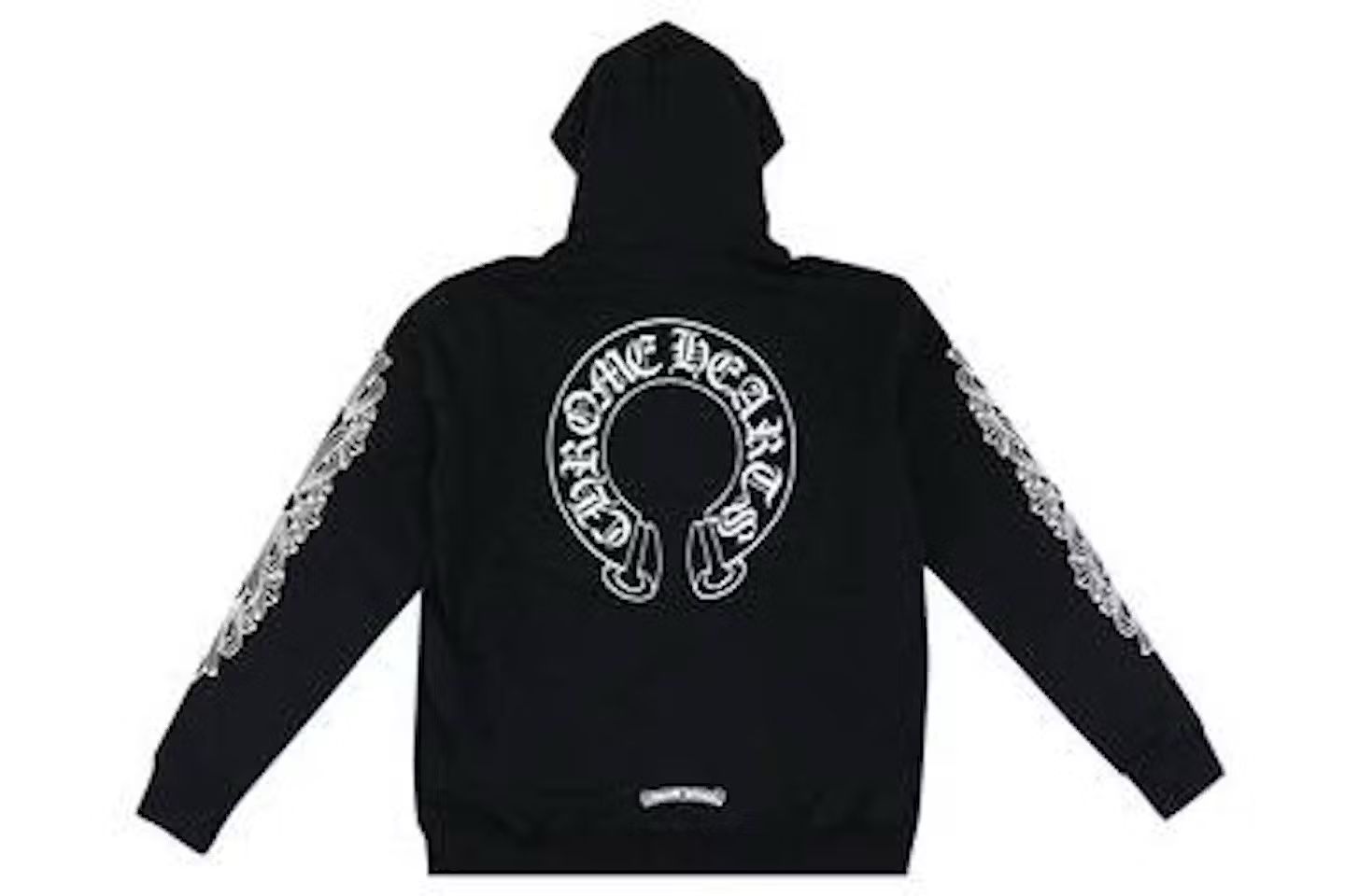 Medium Black Mens Chrome Hearts Floral Cross Hoodie ( Check Description )