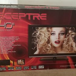 Sceptre 40" TV 