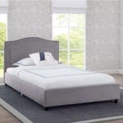 Twin Bed Upholstered 