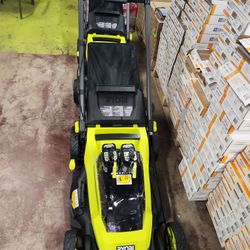 RYOBI
ONE+ HP 18V Brushless 20 in. Cordless Battery Walk Behind Self-Propelled Lawn Mower w/ (2) 6.0 Ah Batteries and Chargers