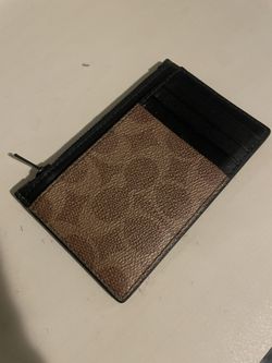 Coach Zip Card Case