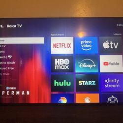 65 Inch TLC Roku Smart Tv 