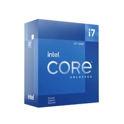Intel® Core™ i7-12700KF, 12-Core Desktop Processor (8P+4E) up to 5.0GHz, LGA1700 125W 600 Series Chipset