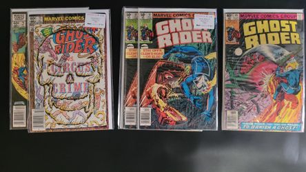 Marvel spotlight 7. Ghost rider 4--75. 14 books total.