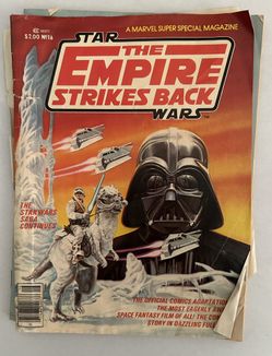 For Sale Vintage Star Wars Empire Strikes Back Marvel Magazine